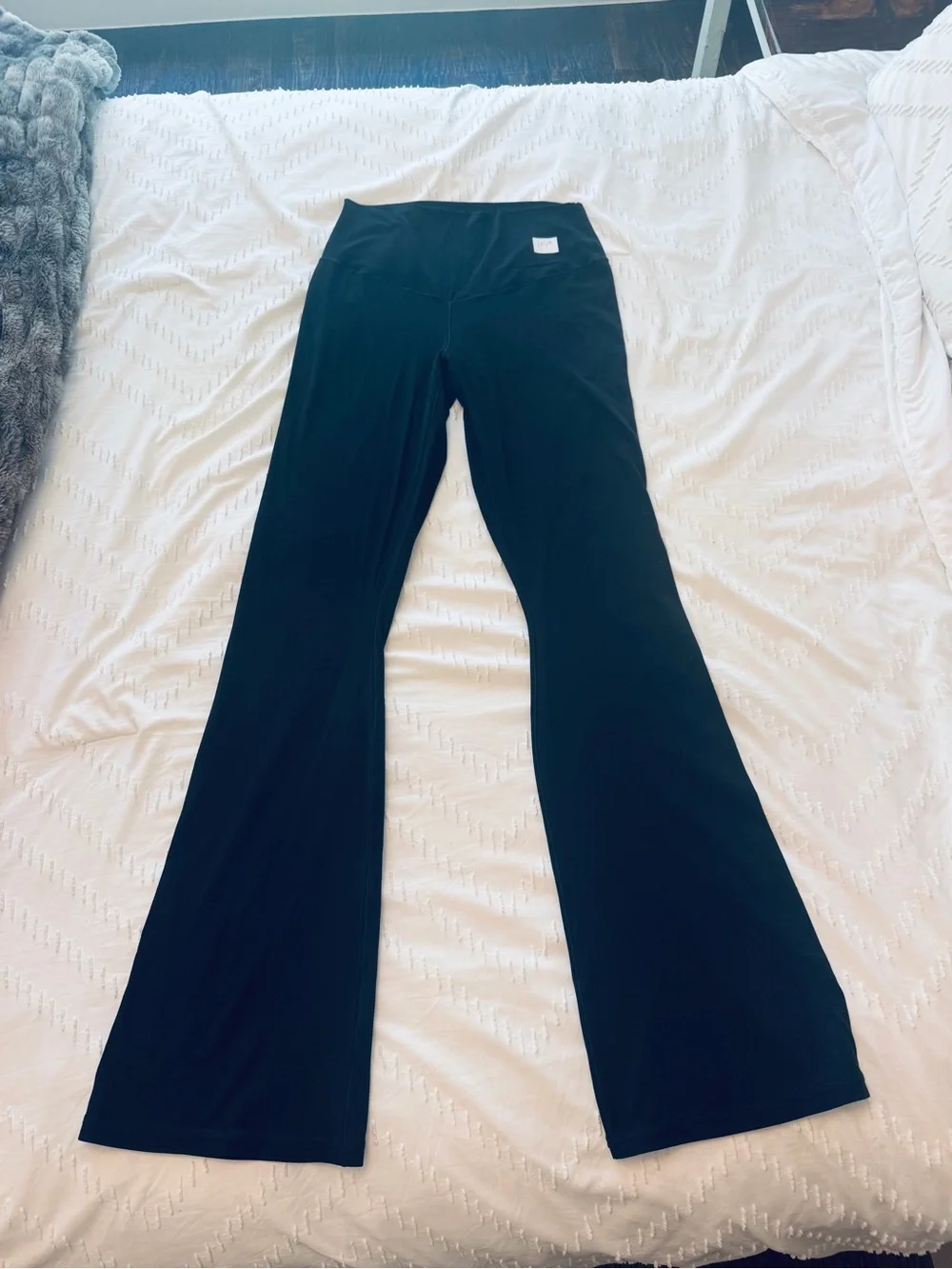 aerie Black Boot Cut Long Flare Pants
